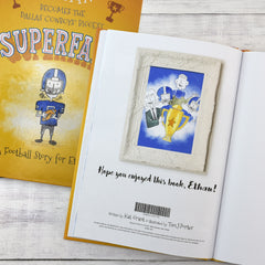 Personalized Football Superfan Book