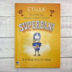 Personalized Football Superfan Book