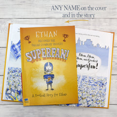 Personalized Football Superfan Book