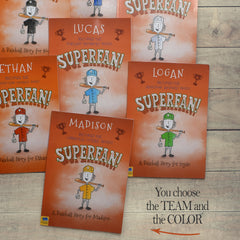 Personalized Baseball Superfan Book