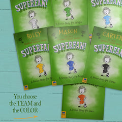 Personalized Soccer Superfan Book