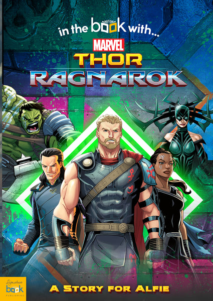 Marvel’s Thor Ragnarok Story Book [Custom Name Print OK]