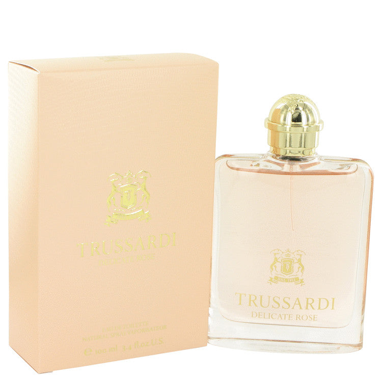 Trussardi Delicate Rose Eau De Toilette Spray By Trussardi