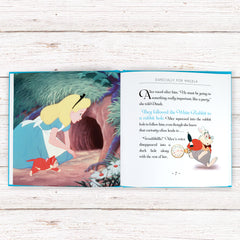 Personalized Disney Alice In Wonderland Story Book