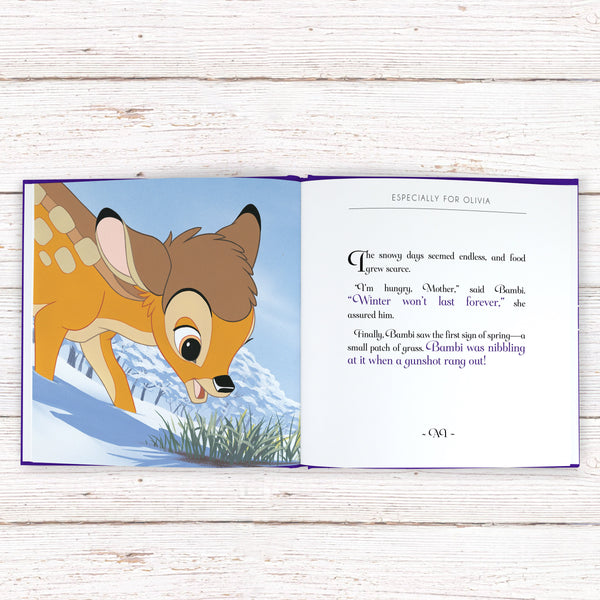 Personalized Disney Bambi Story Book