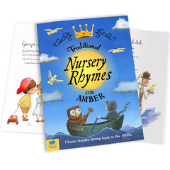 Personalized Traditional Nursery Rhymes Book