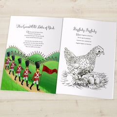 Personalized Traditional Nursery Rhymes Book