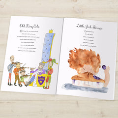 Personalized Traditional Nursery Rhymes Book