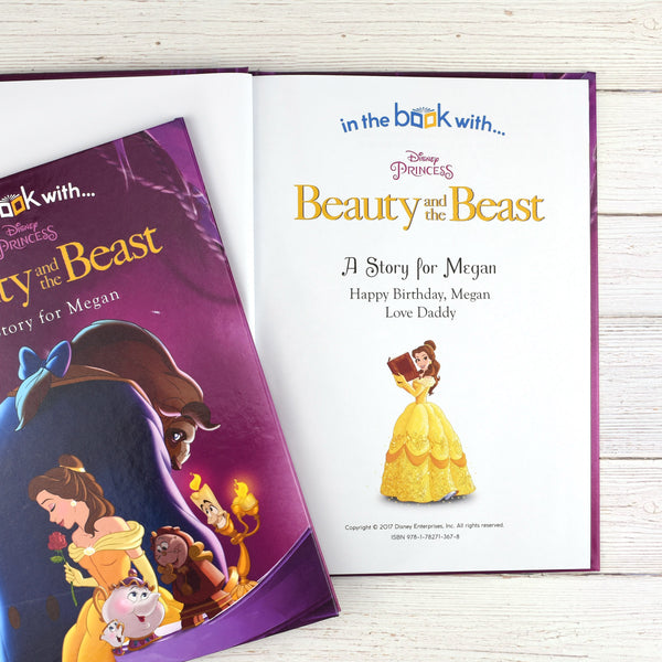 Personalized Disney Beauty & the Beast Story Book