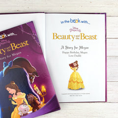 Personalized Disney Beauty & the Beast Story Book