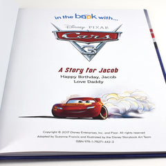 Personalized Disney Cars 3 Story Book