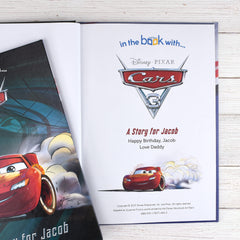 Personalized Disney Cars 3 Story Book