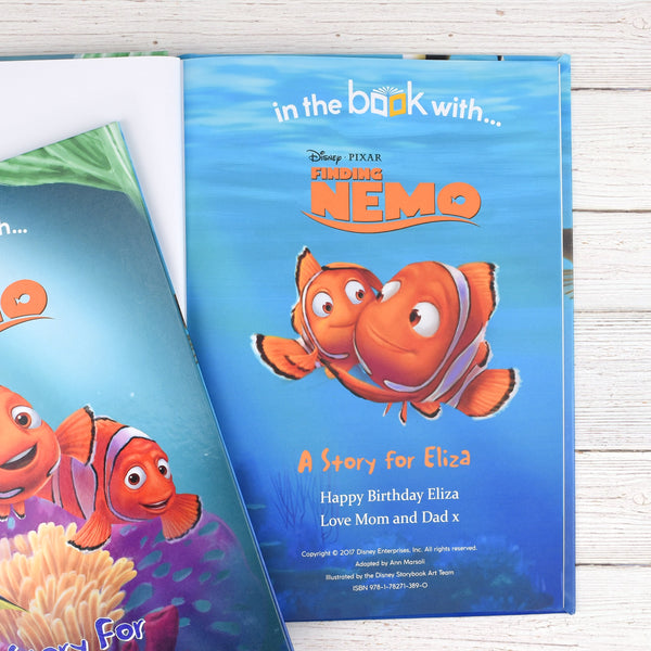 Personalized Disney Finding Nemo Story Book