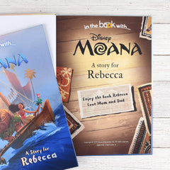 Personalized Disney Moana Story Book