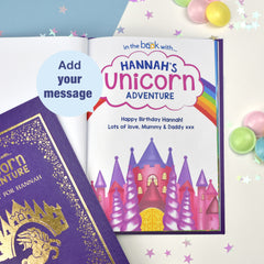 Personalized Unicorn Story Book