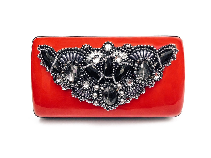 Candy Clutch (Red/Black)