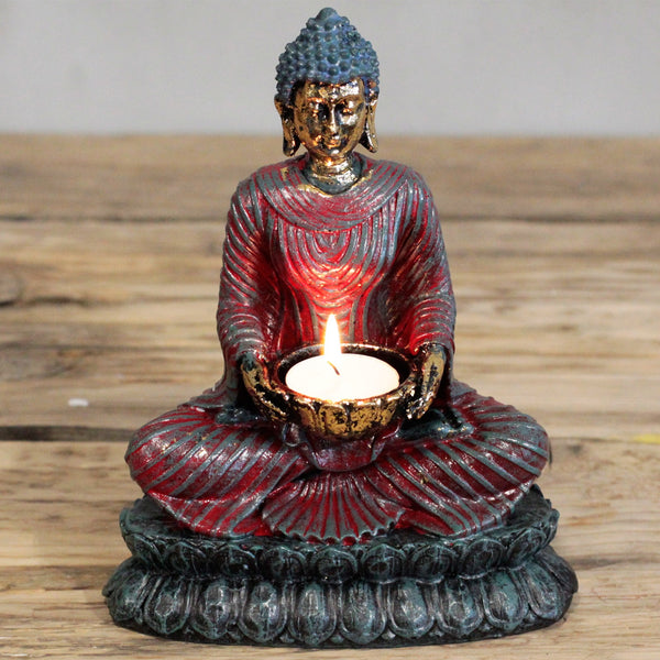 Antique Buddha Holding Light