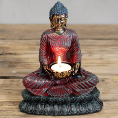 Antique Buddha Holding Light