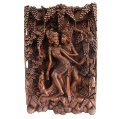 Balinese Fine Woodcraft Lovers & Deer