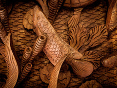 Balinese Fine Woodcraft The Fish And The Turtles