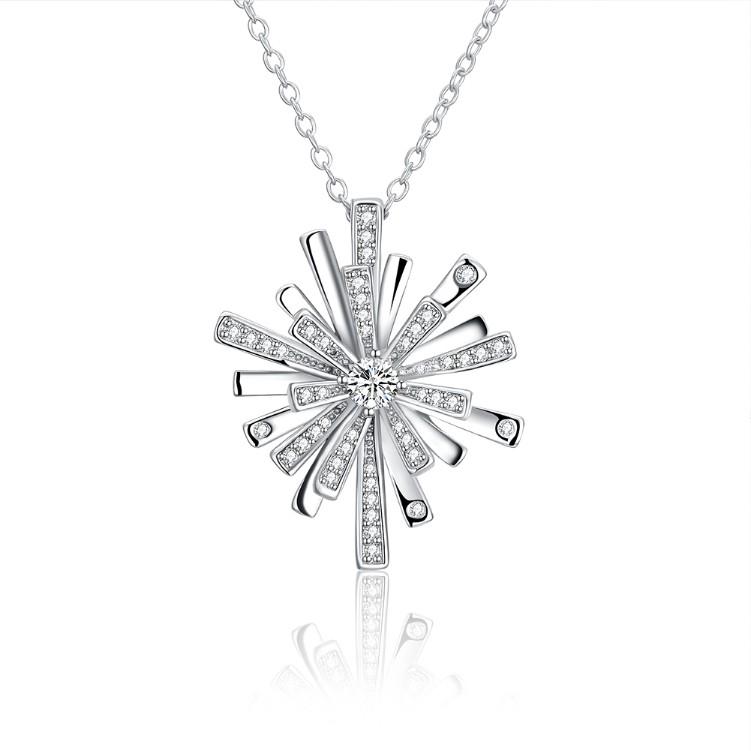 Swarovski Crystal Snowflake Necklace