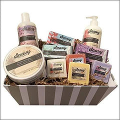 Organic Gluten-Free 10PC Spa Gift Basket