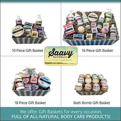 Organic Gluten-Free 10PC Spa Gift Basket