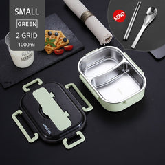 Stainless Japanese Style Bento Microwaveable