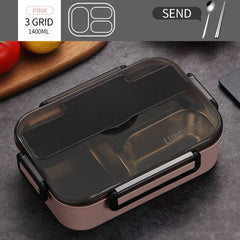 Stainless Japanese Style Bento Microwaveable