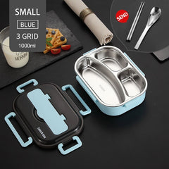 Stainless Japanese Style Bento Microwaveable