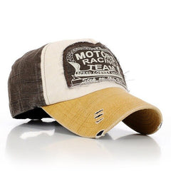 Vintage Style Motor Racing Cap