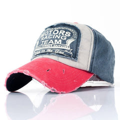 Vintage Style Motor Racing Cap