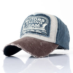 Vintage Style Motor Racing Cap