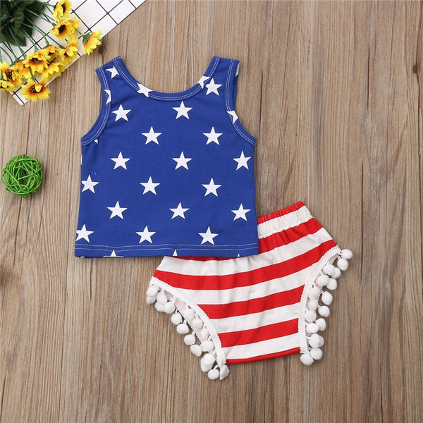 Summer Stars And Stripes Clothing Outfit