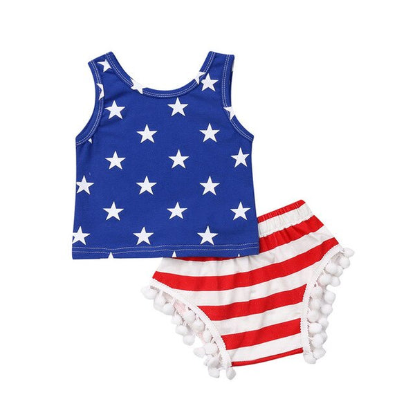 Summer Stars And Stripes Clothing Outfit