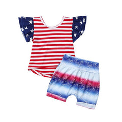 4th Of July Independence Day Fireworks Theme For Baby Girl