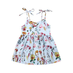 Summer Halter Party Sundress For Baby Girl