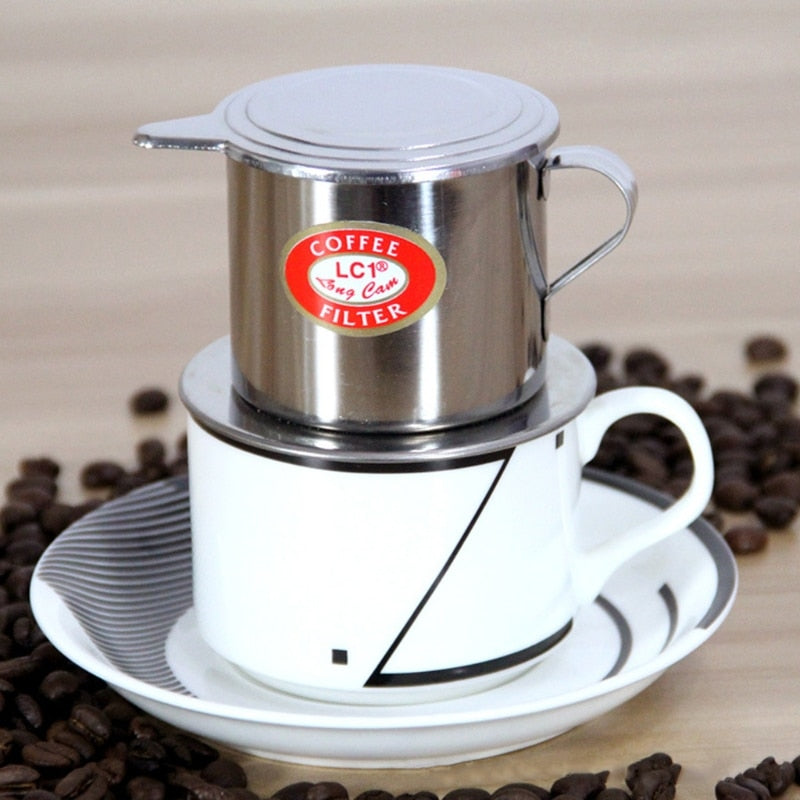 Authentic Vietnamese Style Stainless Coffee Filter