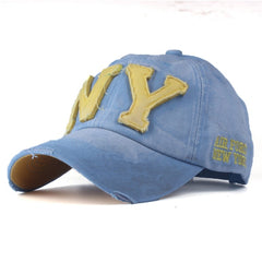 NY Baseball Cap Fashionable Snapback City Slicker