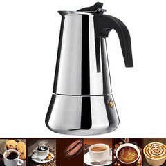 100ml/200ml/300ml/450ml Portable Stainless Espresso Coffee Maker Barista Style