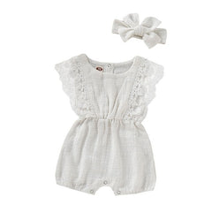 Summer Baby Girl Flare Sleeves