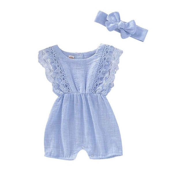 Summer Baby Girl Flare Sleeves