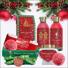 Strawberry & Sandalwood Christmas Spa Gift Basket