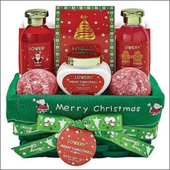 Strawberry & Sandalwood Christmas Spa Gift Basket